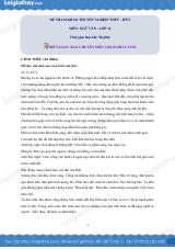 Đề tham khảo thi Văn THPT (Đề số 5) - có lời giải chi tiết